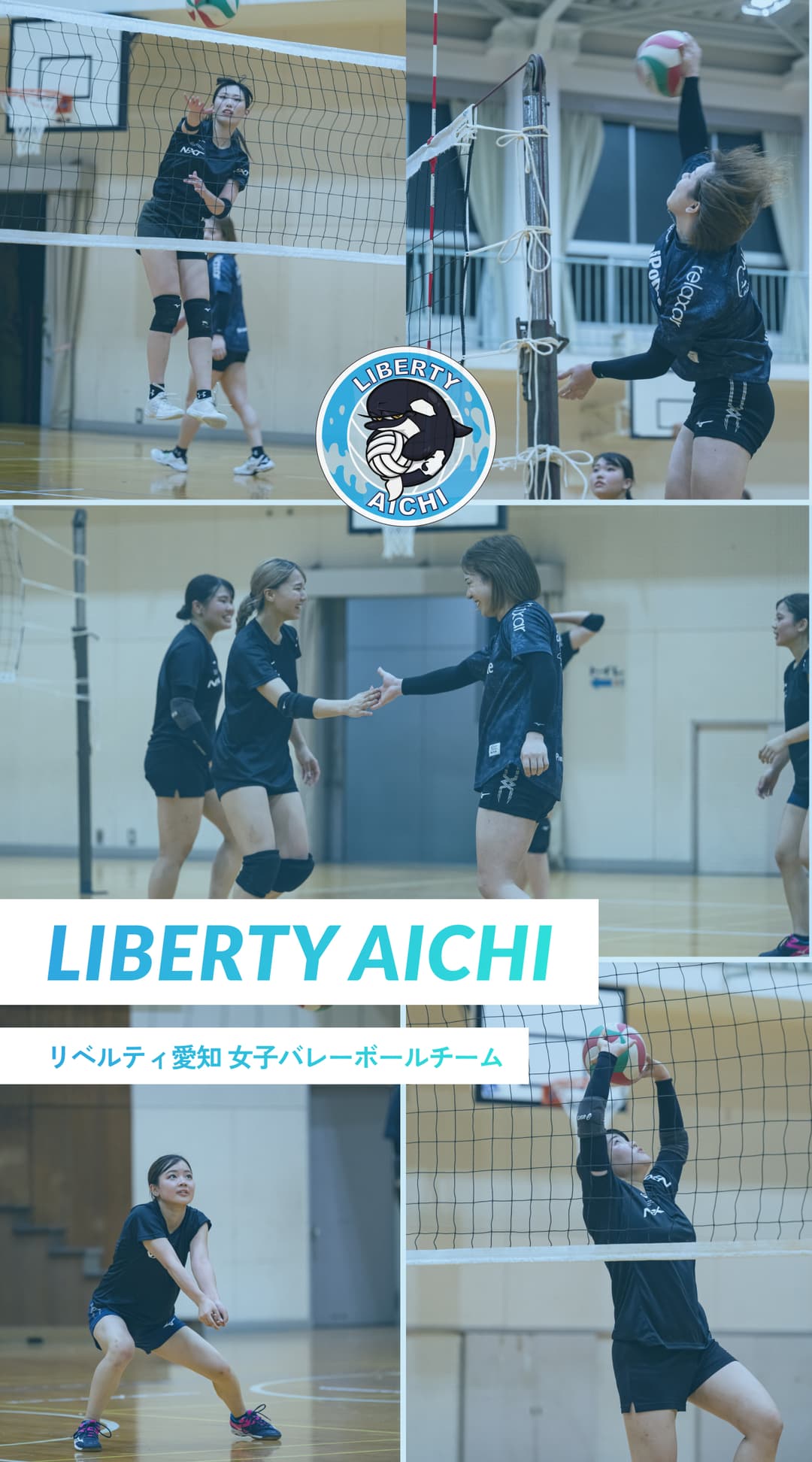 LIBERTY愛知 リベルティ愛知女子バレーボールチーム